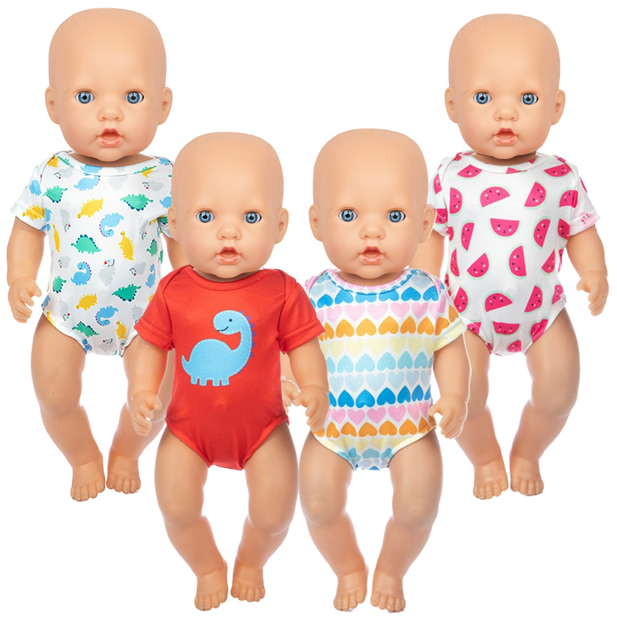 Baby Products - Cartoon Dinosaur Swimming Suit for 16-18Inch