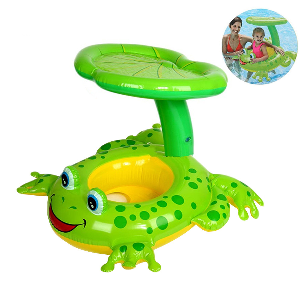Baby Swimming Floater - Baby Float Sunshade Canopy Seat Boat