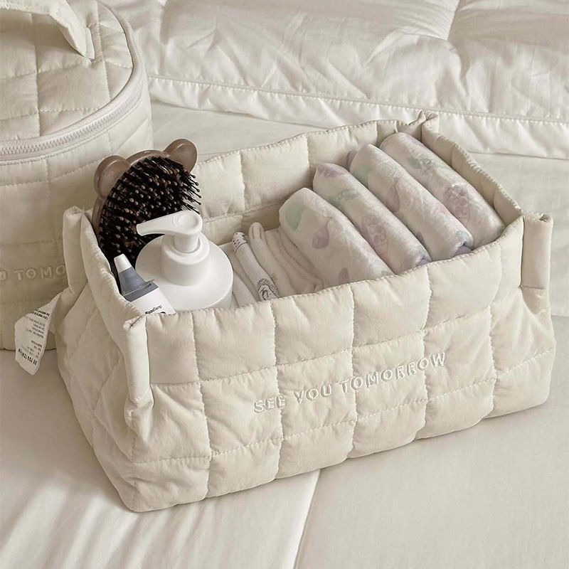 Baby Products Basket - Korean Style Baby Diaper Storage Bag
