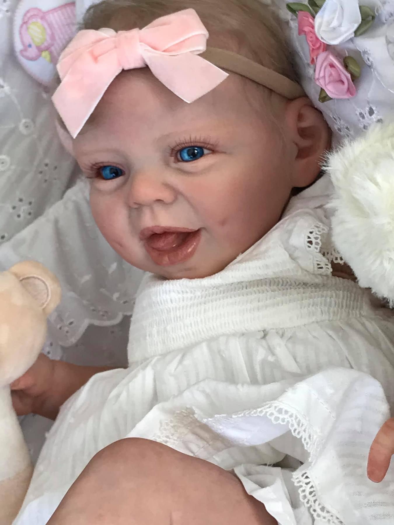 Baby Products For Face - NPK 22inch Reborn Baby Girl Doll