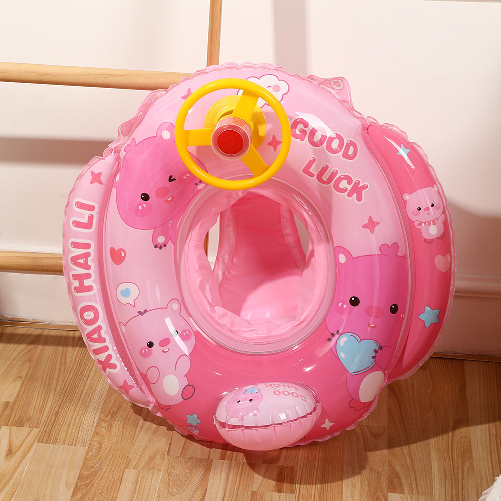 Detachable Sun Shade Cartoon B - Baby Swimming Floater recension och pris