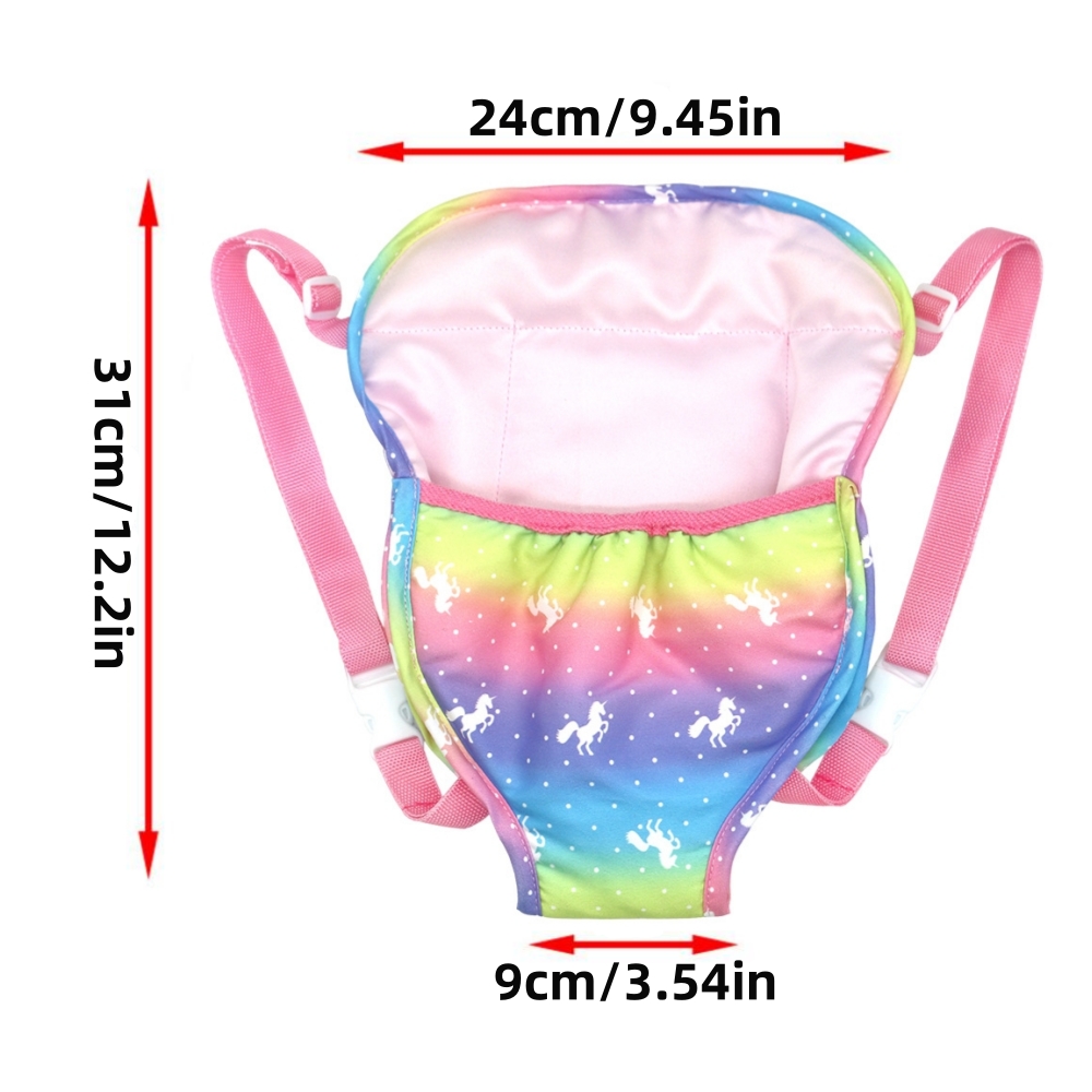 Doll Backpack for 43cm Baby Do - Baby Products Carry Bag recension och pris