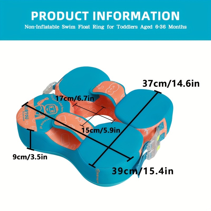 Portable Non Inflatable Baby S - Baby Swimming Floater recension och pris