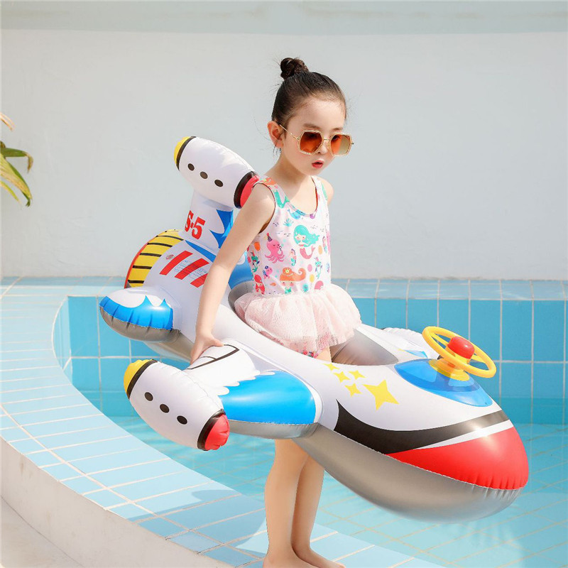 Baby Swimming Circle Airplane  - Baby Swimming Floater recension och pris