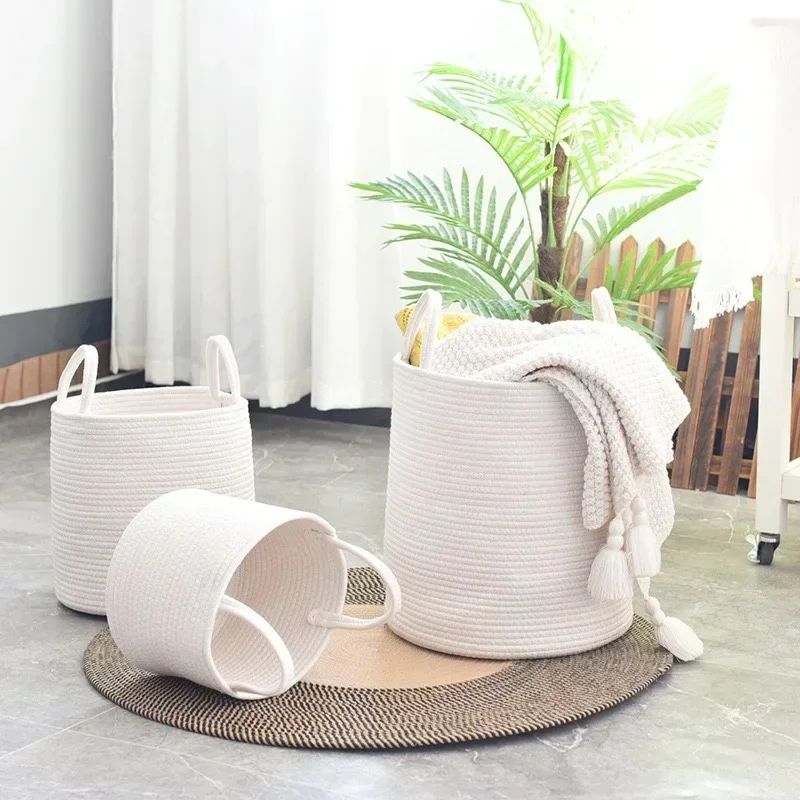 Large Woven Laundry Basket Sun - Baby Products Basket recension och pris