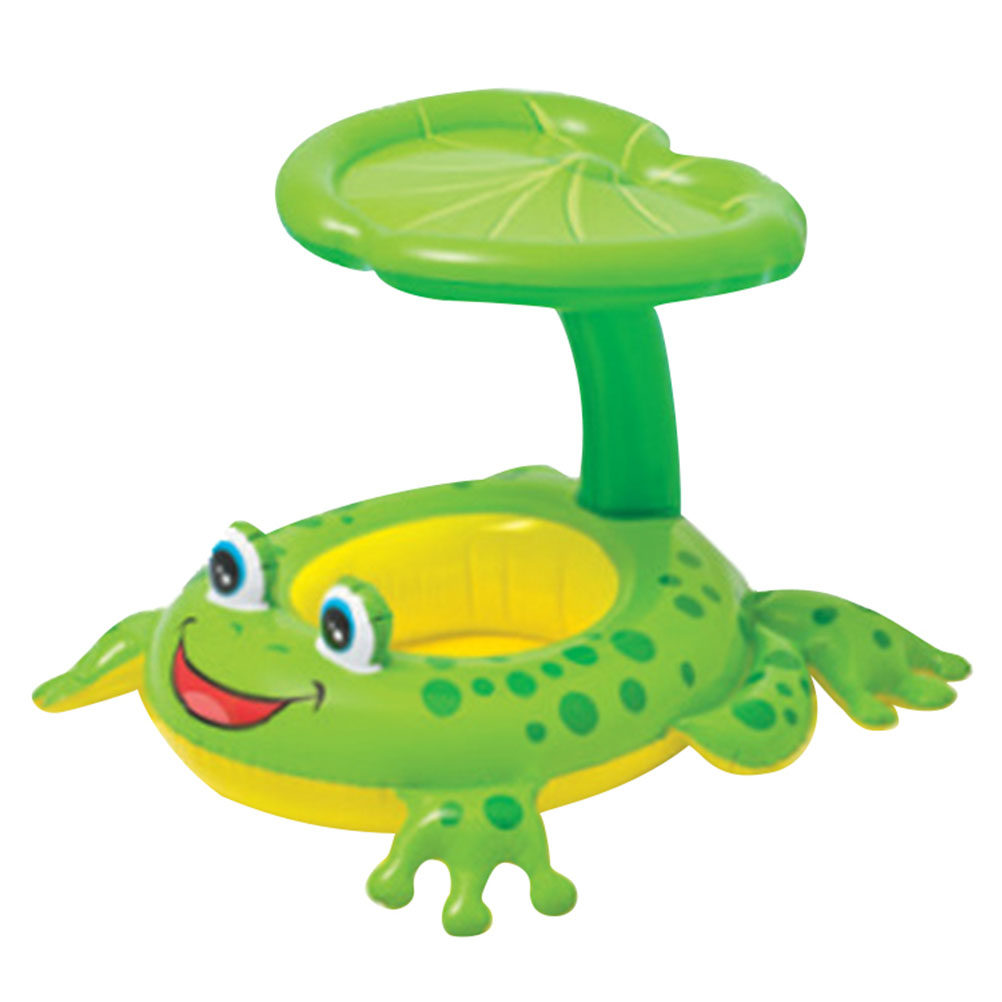 Baby Float Sunshade Canopy Sea - Baby Swimming Floater recension och pris