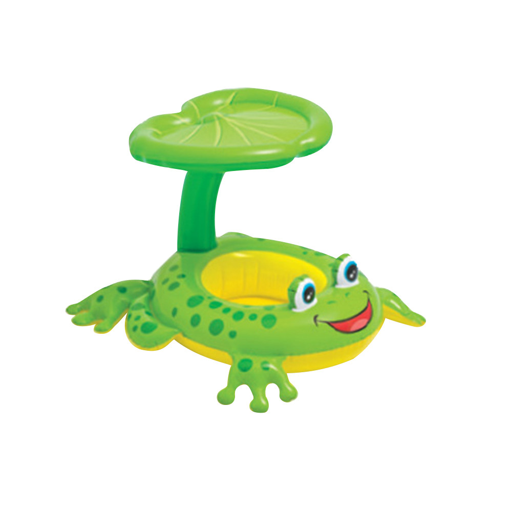 Baby Float Sunshade Canopy Sea - Baby Swimming Floater recension och pris