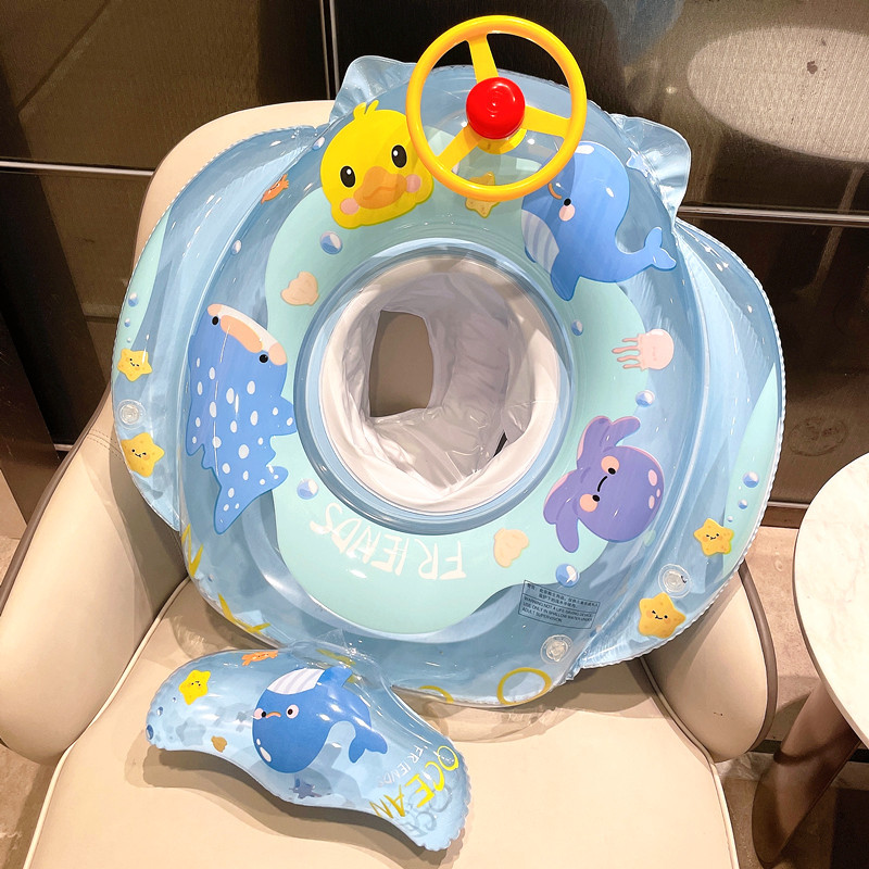 Baby Swim Ring Tube Inflatable - Baby Swimming Floater recension och pris