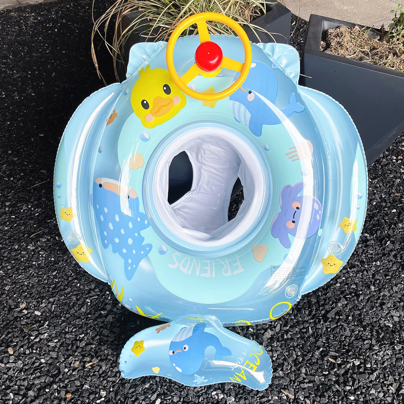 Baby Swim Ring Tube Inflatable - Baby Swimming Floater recension och pris
