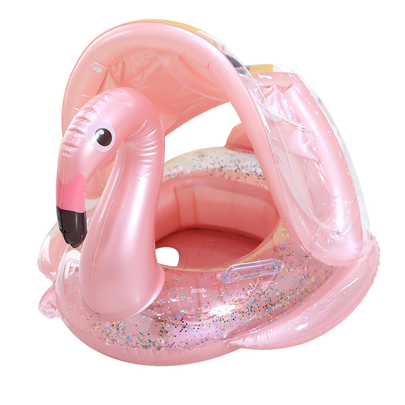 Rooxin Flamingo Swimming Circl - Baby Swimming Floater recension och pris