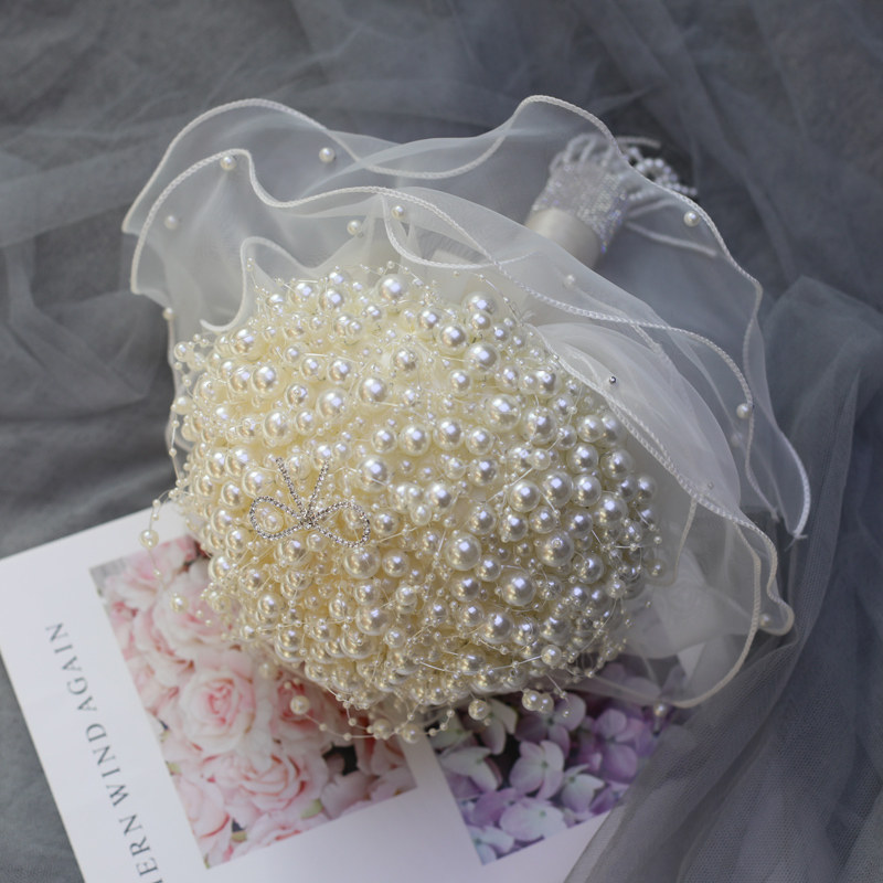 Bridal wedding bouquet pearl c - Baby Products Photoshoot recension och pris