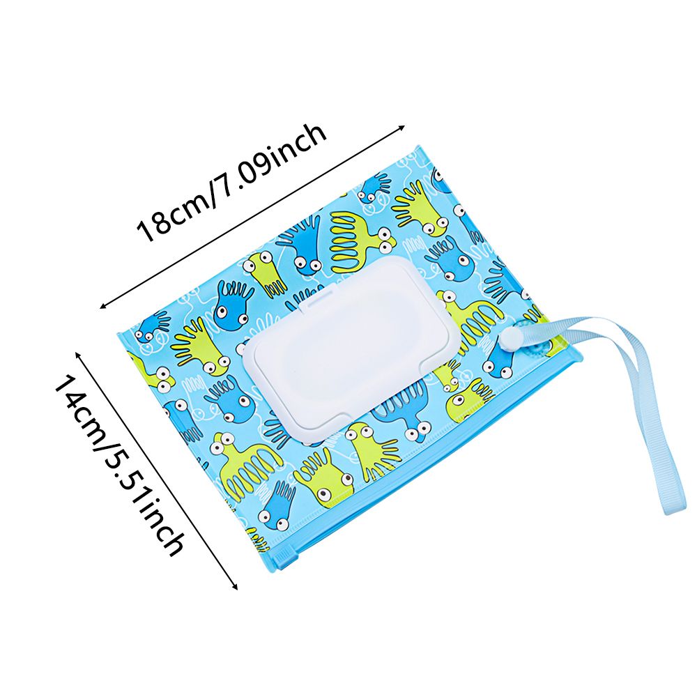 Portable Flip Cover Wet Wipes  - Baby Products Carry Bag recension och pris