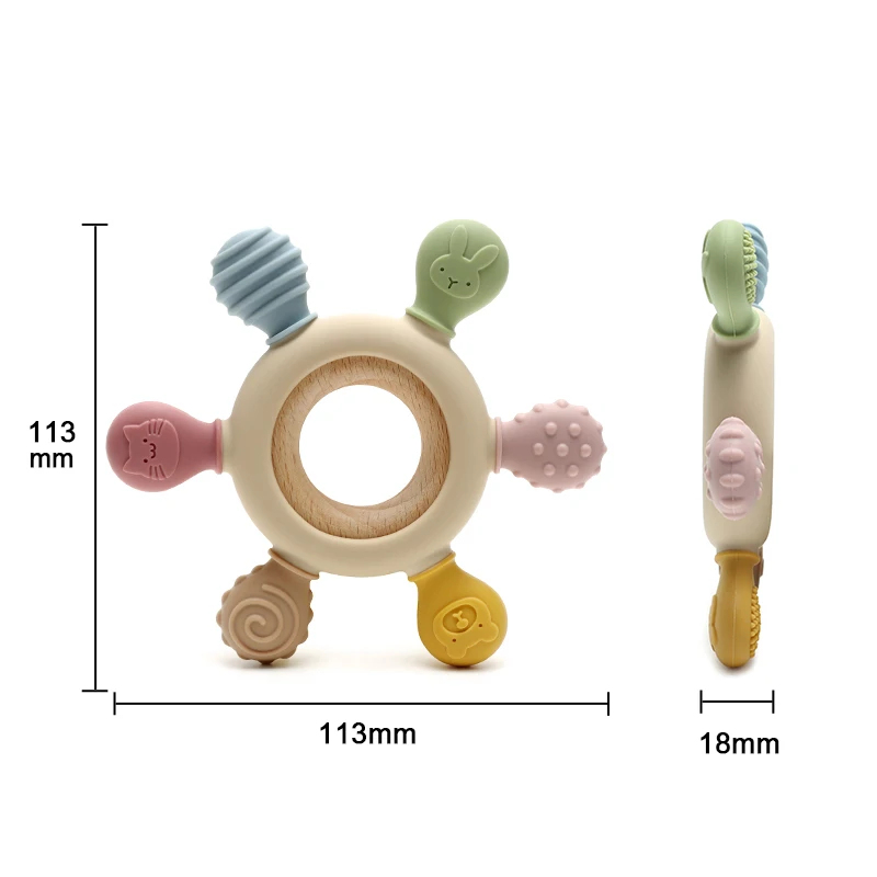 1pc Food Grade Baby Silicone T - Baby Products Application recension och pris