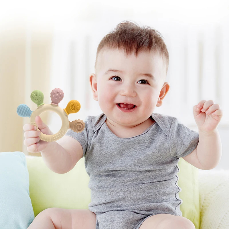 New hand multicolor Silicone B - Baby Products Application recension och pris