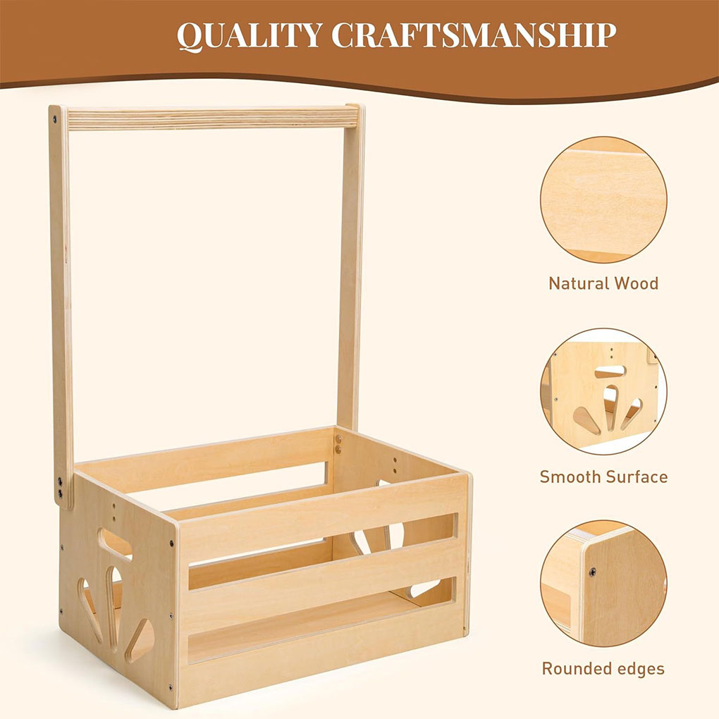 2025 Large Wooden Baby Product - Baby Products Basket recension och pris