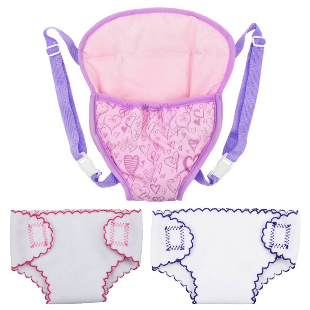 2pcs Doll Diaper Underwear and - Baby Products Carry Bag recension och pris